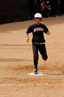 Michelle Mun Crossing Home Plate