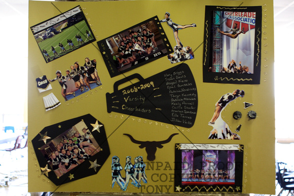 Steers Varsity Cheerleader Poster