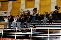 Band Members Playing In The Stands During Canyon Playoff Pep Rally