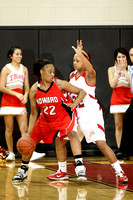 Taniqua Ards Dribbling Around A Defender
