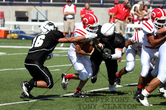 Coahoma Player Running With The Ball