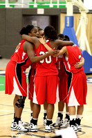 Starters Huddle Before The Game