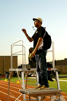 Mr. Harris Directing The Band