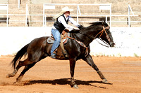 Page Woodward Competing In Barrel Racing