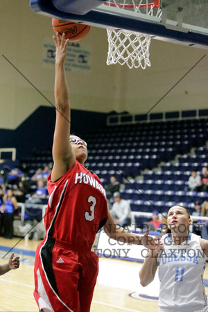 Brittany Aikens Shooting A Layup
