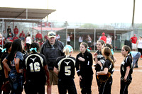 Coach John Sparks Talking To His Team Before Batting