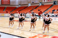 HC Cheer at the Frank Phillips Basketball Games, 2/20/2023