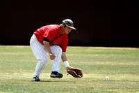 Cameron Neal Fielding The Ball In Center