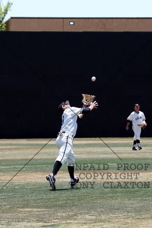 Reed Seeley Catching A Pop Fly At Shortstop