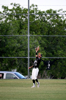 Gunnar Kennedy Catching A Fly Ball In Center
