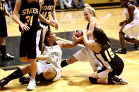 Crystal And Linzee Fighting For The Ball