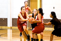 Coahoma Women's Basketball Player Taking A Handoff
