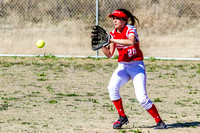 Kaylee Dyer Fielding In Right Field