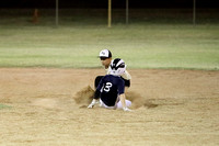 Jason Miramontes Tags Out A Runner At Second