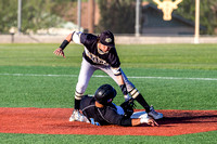 Dylan Cantu Tagging Runner Out At Second