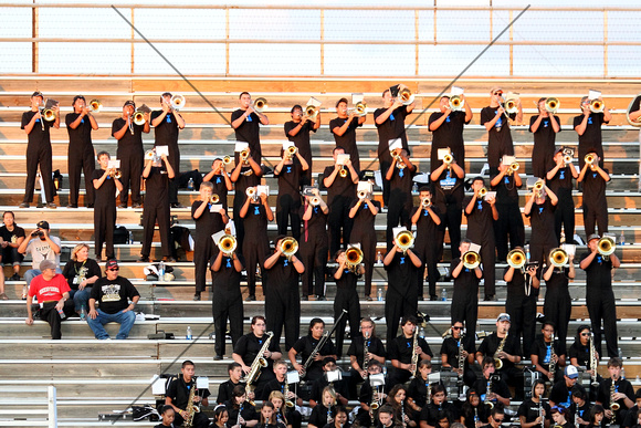 Band Performing In The Stands