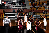 Desiree Sinking A Free Throw With Linzee and Bridgette Watching