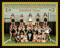 BSHS Cheer Team and Individual Photos, 8/20/2023