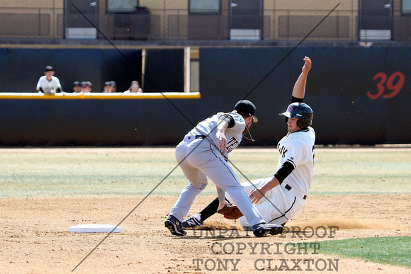 Matthew Holcombe Sliding Safely Into Second