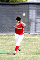 Natalie Baltas Catching A Fly Ball In Center