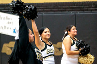 BSHS Cheer at the Lakeview Volleyball Game, 9/26/2023