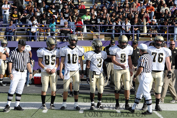 Team Captains Before The Coin Toss
