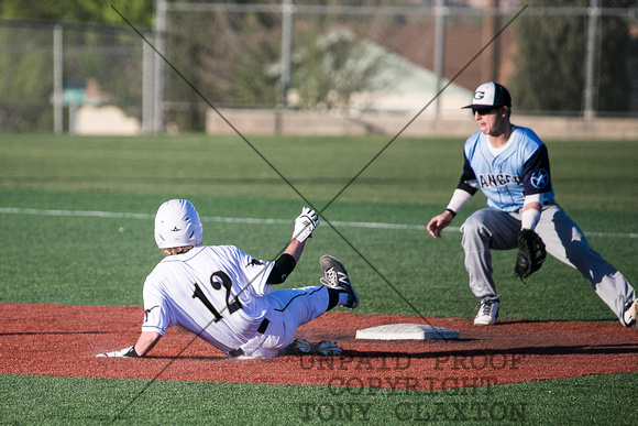 Drake Worthan Sliding Safely Into Second