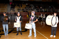 Percussion Playing At Halftime Of Snyder Game