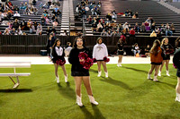 BSHS Dance and Cheer at the Estacado Football Game, 10/27/2023