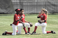 Outfield Talking Before Taking Places