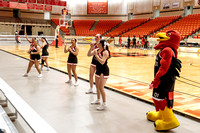 HC Cheer at the Hill College Basketball Game, 11/30/2023