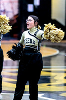 BSHS Cheer at the Garden City Basketball Game, 1/8/2024