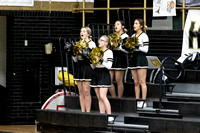 BSHS Cheer at the San Angelo Lakeview Basketball Game, 1/26/2021
