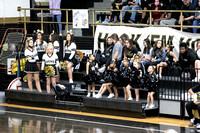 BSHS Cheer at the Sweetwater Basketball Game, 2/5/2021