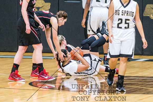 Jackie Castillo Tying Up A Loose Ball