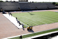 New Turf Being Unfolded