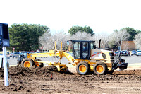 Removing Grass at Memorial Stadium for Artificial Turf, 2/21/2012