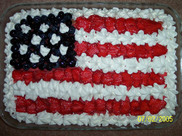 Flag Cake - 2005