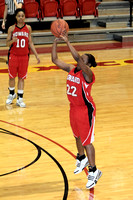 Kenyetta Colbert Shooting For Three With Twyla Ards Watching