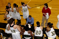 Team Huddle During A Timeout