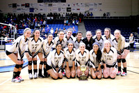 Team Posing With The Bi-District Trophy