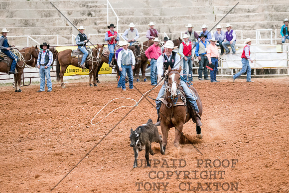 Chance Taylor Competing In Calf Roping