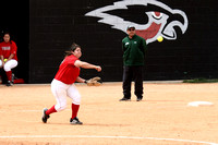 Lana Dominguez Throwing To Second