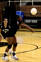 Desiree Passing The Ball With Valerie Watching