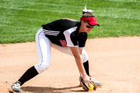 Tatiana Sorokina Fielding At Shortstop