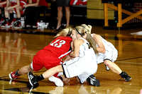 Logan And Ambra Fighting For A Loose Ball