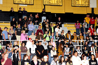 Fans and Students In Stands During Canyon Playoff Pep Rally