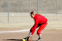 Kyla Clanton Fielding At Shortstop