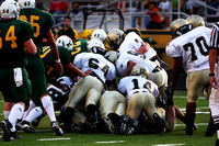 Steers Pushing The Ball Carrier Away From The Goal Line