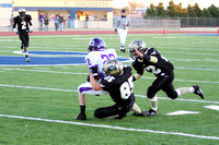 Pavel Tackling The Ball Carrier With Kaegan Coming To Help